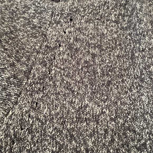 Jenni Kayne Wool Cashmere Marled Cowl Turtleneck Longline Sweater size XS - Picture 6 of 7